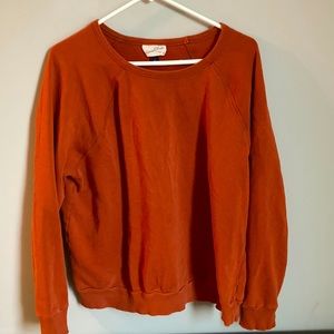 Orange Universal Thread sweatshirt, size large